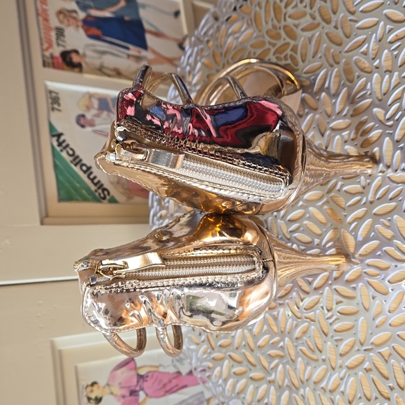 Madden Girl rose gold heeled sandals Sz 7 👡 - Picture 5 of 10